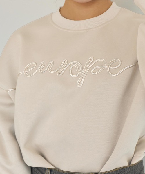 titivate(ティティベイト)の「ポンチコード刺繍プルオーバー(Tシャツ/カットソー・レディース・ブラック/ライトベージュ・FREE)」の13枚目の写真