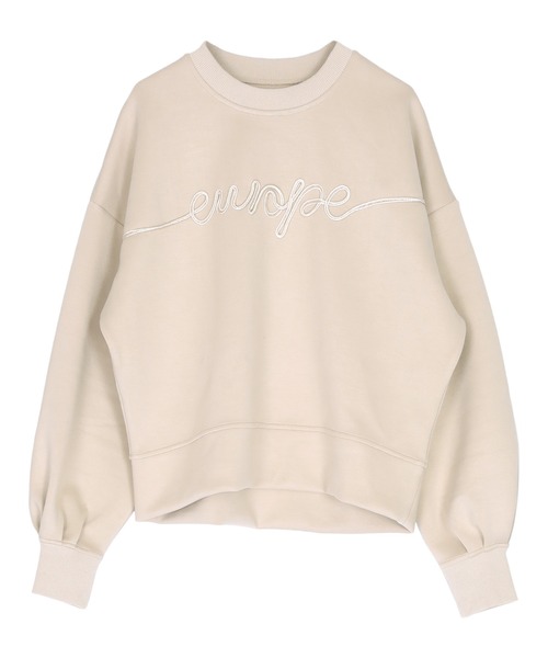 titivate(ティティベイト)の「ポンチコード刺繍プルオーバー(Tシャツ/カットソー・レディース・ブラック/ライトベージュ・FREE)」の6枚目の写真