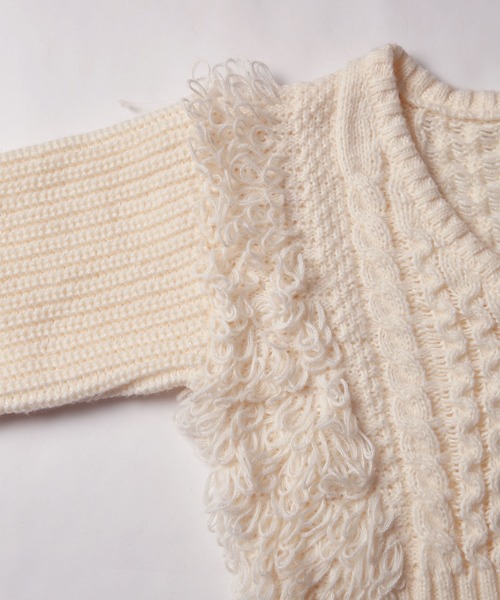 【NOAHL】Vネックデザインニットプルオーバー（ニット/セーター）｜NOAHL（ノアル）