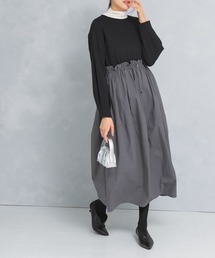 URBAN RESEARCH ROSSO WOMEN | ドッキングウエストドロストワンピース(ワンピース)