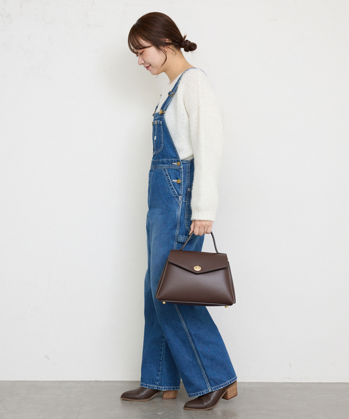 MARCO BIANCHINI(マルコビアンチーニ)の「MARCO BIANCHINI/マルコ・ビアンキーニ レザーフラップBAG 24030(ショルダーバッグ・レディース・キャメル/ブラウン・FREE)」の13枚目の写真