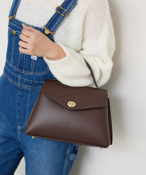 MARCO BIANCHINI(マルコビアンチーニ)の「MARCO BIANCHINI/マルコ・ビアンキーニ レザーフラップBAG 24030(ショルダーバッグ・レディース・キャメル/ブラウン・FREE)」の15枚目の写真