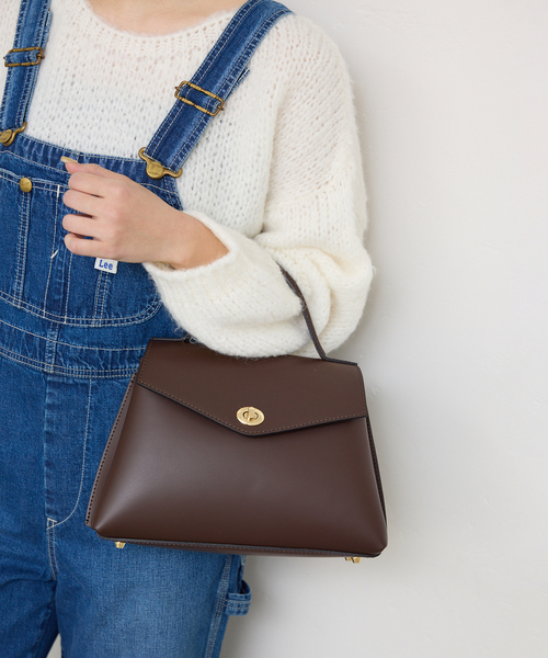 MARCO BIANCHINI(マルコビアンチーニ)の「MARCO BIANCHINI/マルコ・ビアンキーニ レザーフラップBAG 24030(ショルダーバッグ・レディース・キャメル/ブラウン・FREE)」の16枚目の写真