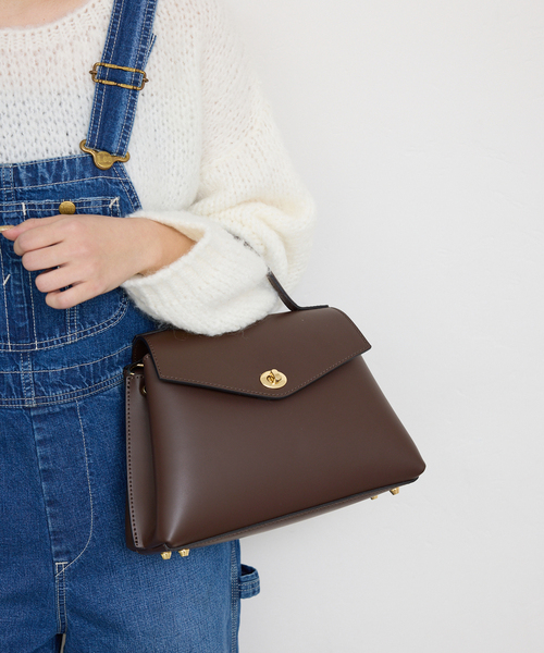 MARCO BIANCHINI(マルコビアンチーニ)の「MARCO BIANCHINI/マルコ・ビアンキーニ レザーフラップBAG 24030(ショルダーバッグ・レディース・キャメル/ブラウン・FREE)」の17枚目の写真