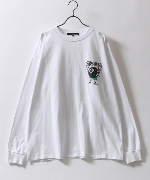 【返品?交換対象商品】 セール】Oversize Foam Print T-shirt/ビリヤード ボーイ ビリヤード