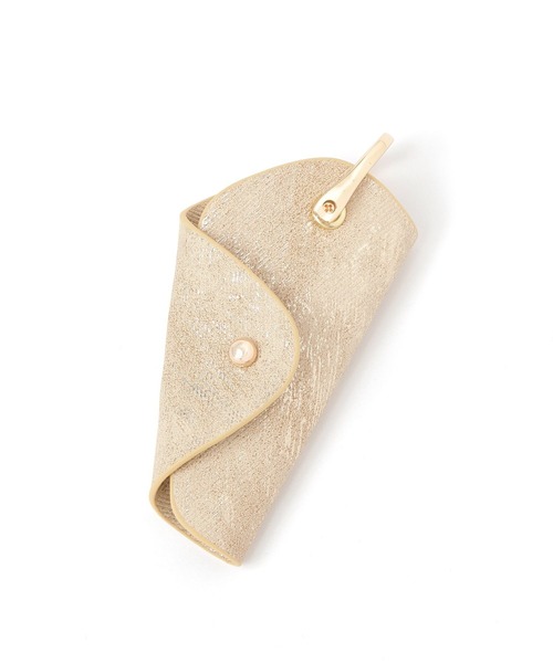 LAKOLE(ラコレ)の「コンパクトキーケース / 282445(キーケース/キーアクセサリー・レディース・ベージュ/チャコール・FREE)」の10枚目の写真