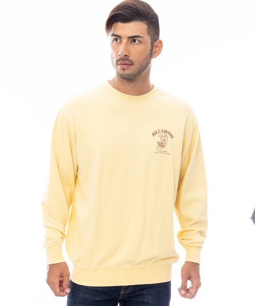 BILLABONG(ビラボン)の「BILLABONG メンズ FEELING FREE トレーナー 【2025年春夏モデル】/ビラボンバックプリントスウェット(スウェット・メンズ・ホワイト/クリーム/サックスブルー・LARGE/X-LARGE/MEDIUM)」の13枚目の写真
