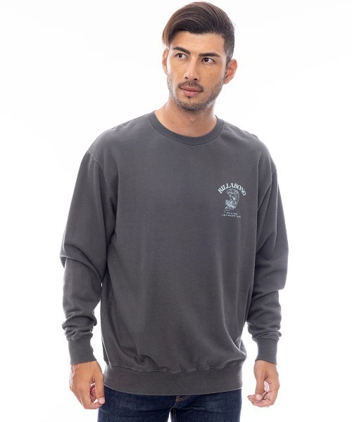 BILLABONG(ビラボン)の「BILLABONG メンズ FEELING FREE トレーナー 【2025年春夏モデル】/ビラボンバックプリントスウェット(スウェット・メンズ・ホワイト/クリーム/サックスブルー・LARGE/X-LARGE/MEDIUM)」の4枚目の写真