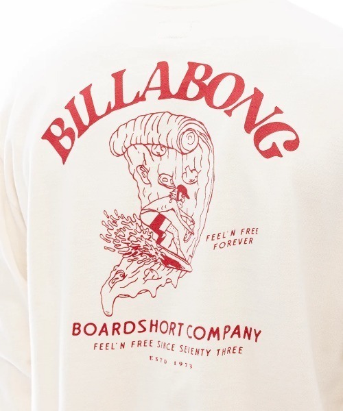 BILLABONG(ビラボン)の「BILLABONG メンズ FEELING FREE トレーナー 【2025年春夏モデル】/ビラボンバックプリントスウェット(スウェット・メンズ・ホワイト/クリーム/サックスブルー・LARGE/X-LARGE/MEDIUM)」の11枚目の写真