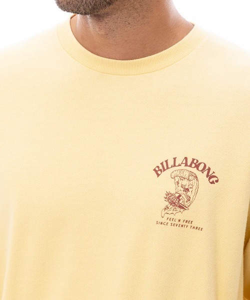 BILLABONG(ビラボン)の「BILLABONG メンズ FEELING FREE トレーナー 【2025年春夏モデル】/ビラボンバックプリントスウェット(スウェット・メンズ・ホワイト/クリーム/サックスブルー・LARGE/X-LARGE/MEDIUM)」の14枚目の写真