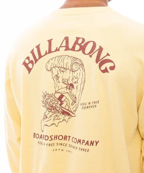 BILLABONG(ビラボン)の「BILLABONG メンズ FEELING FREE トレーナー 【2025年春夏モデル】/ビラボンバックプリントスウェット(スウェット・メンズ・ホワイト/クリーム/サックスブルー・LARGE/X-LARGE/MEDIUM)」の15枚目の写真
