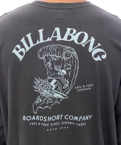 BILLABONG(ビラボン)の「BILLABONG メンズ FEELING FREE トレーナー 【2025年春夏モデル】/ビラボンバックプリントスウェット(スウェット・メンズ・ホワイト/クリーム/サックスブルー・LARGE/X-LARGE/MEDIUM)」の6枚目の写真