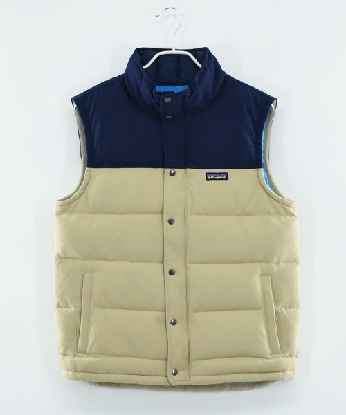 patagonia(パタゴニア)の「【ヴィンテージ古着】Patagonia BIVY DOWN VEST ダウンベスト(ダウンベスト・メンズ・ベージュ・MEDIUM)」の9枚目の写真
