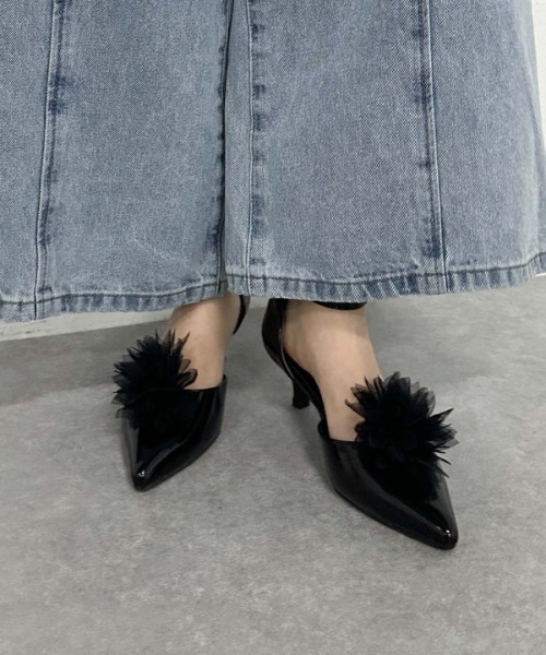 archives（アルシーヴ）の「セパレートパンプス（パンプス・レディース・シルバーグレー/アイボリー/ブラック・MEDIUM/LARGE）」の15枚目の写真