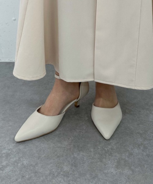 archives（アルシーヴ）の「セパレートパンプス（パンプス・レディース・シルバーグレー/アイボリー/ブラック・MEDIUM/LARGE）」の16枚目の写真