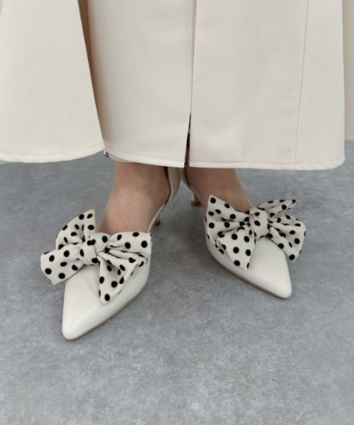 archives（アルシーヴ）の「セパレートパンプス（パンプス・レディース・シルバーグレー/アイボリー/ブラック・MEDIUM/LARGE）」の19枚目の写真