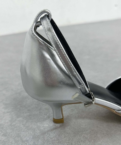 archives（アルシーヴ）の「セパレートパンプス（パンプス・レディース・シルバーグレー/アイボリー/ブラック・MEDIUM/LARGE）」の22枚目の写真