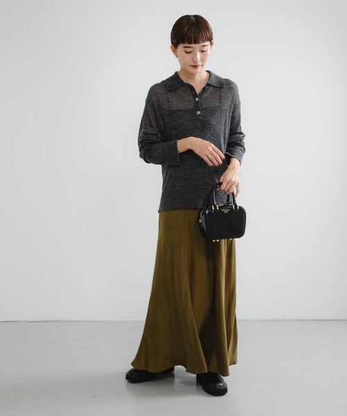 MADE IN JAPAN』キュプラフィブリルロングスカート（スカート