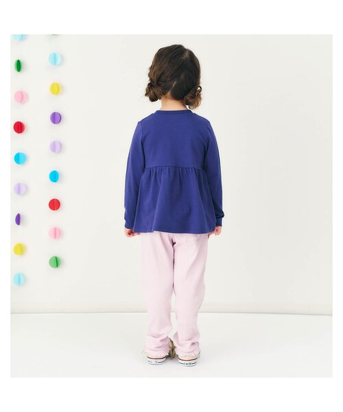 apres les cours（アプレレクール）の「フリルレギンス/7days Style pants（レギンス/スパッツ・キッズ・アイボリー/ピンク/ブラック・100/80/120/110/90/130）」の7枚目の写真