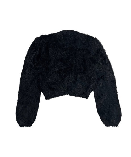 XU(エックスユー)の「【Never mind the XU】tie set knit cardigan / 【ネバーマインド ザ エックスユー】ネクタイセットニット長袖カーディガン(カーディガン/ボレロ・レディース・ホワイト/ライトグレー/ブラック・ONE SIZE)」の5枚目の写真