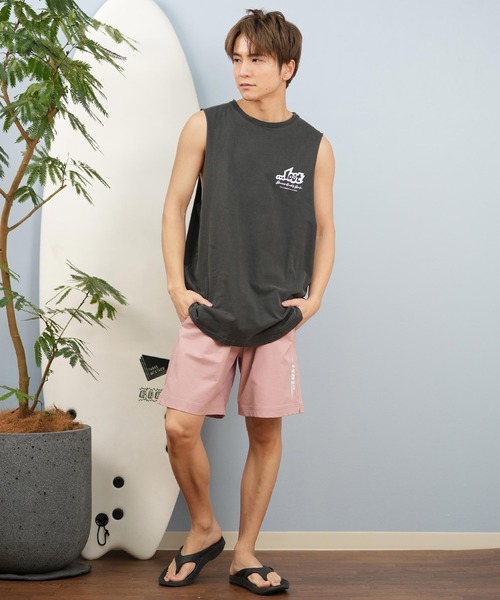 lost（ロスト）の「lost/ロスト タンクトップ/ノースリーブTシャツ バックプリント ユニセックス L25S-2301（タンクトップ・メンズ・ブラック/チャコールグレー/ブルーグレー・L/M）」の13枚目の写真