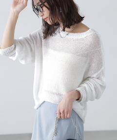 セール】パール襟カットソー（Tシャツ/カットソー）｜Rose Tiara