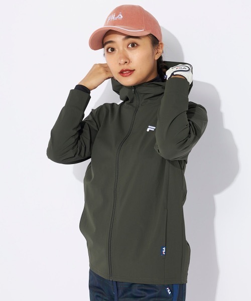 FILA GOLF(フィラゴルフ )の「【FILA GOLF/フィラゴルフ】レディース軽量ブルゾン ゴルフ 日焼け対策(ブルゾン・レディース・ネイビー/ブラック/カーキ・LARGE/X-LARGE/MEDIUM)」の15枚目の写真