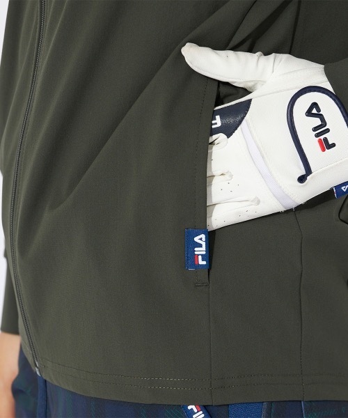 FILA GOLF(フィラゴルフ )の「【FILA GOLF/フィラゴルフ】レディース軽量ブルゾン ゴルフ 日焼け対策(ブルゾン・レディース・ネイビー/ブラック/カーキ・LARGE/X-LARGE/MEDIUM)」の20枚目の写真