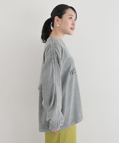 CRAFT STANDARD BOUTIQUE（クラフトスタンダードブティック）の「【ユニセックス】ヴィンテージゲームシャツ-A（Tシャツ/カットソー・レディース・グレー/アイボリー/ブラック・L/M/S）」の7枚目の写真