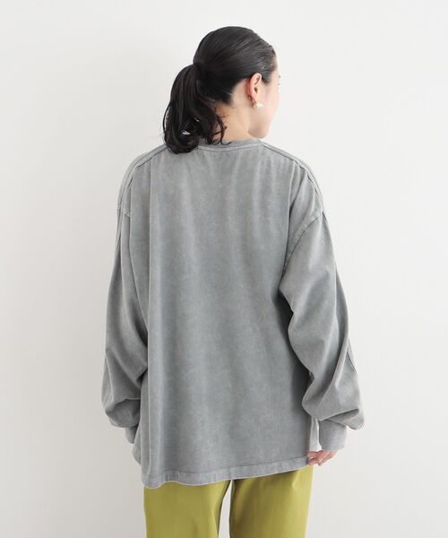 CRAFT STANDARD BOUTIQUE（クラフトスタンダードブティック）の「【ユニセックス】ヴィンテージゲームシャツ-A（Tシャツ/カットソー・レディース・グレー/アイボリー/ブラック・L/M/S）」の8枚目の写真