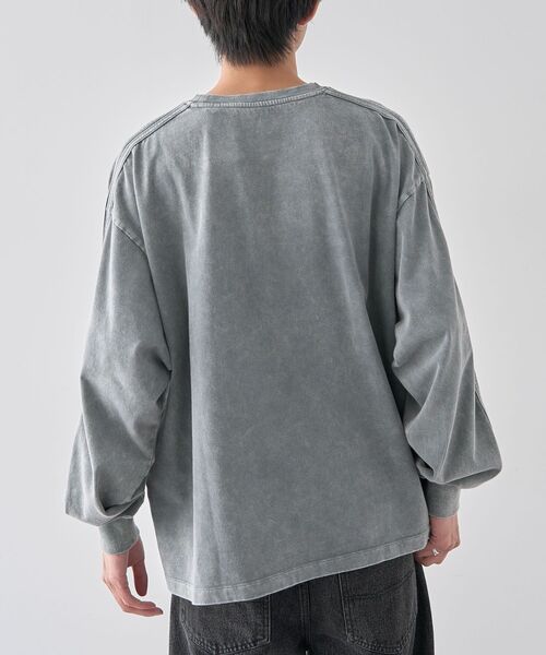 CRAFT STANDARD BOUTIQUE（クラフトスタンダードブティック）の「【ユニセックス】ヴィンテージゲームシャツ-A（Tシャツ/カットソー・レディース・グレー/アイボリー/ブラック・L/M/S）」の11枚目の写真