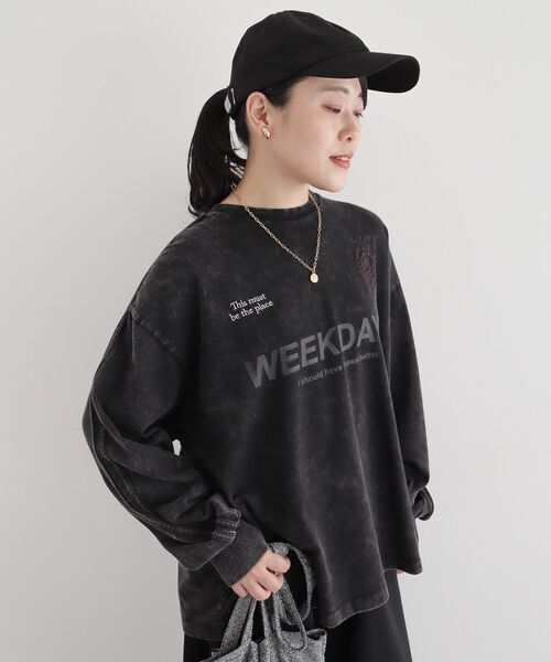 CRAFT STANDARD BOUTIQUE（クラフトスタンダードブティック）の「【ユニセックス】ヴィンテージゲームシャツ-A（Tシャツ/カットソー・レディース・グレー/アイボリー/ブラック・L/M/S）」の18枚目の写真