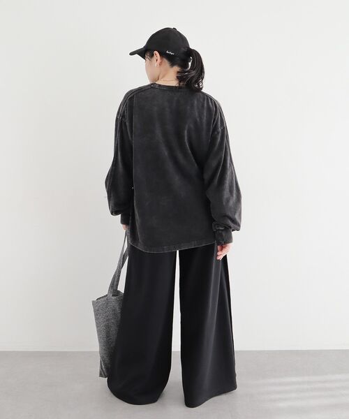 CRAFT STANDARD BOUTIQUE（クラフトスタンダードブティック）の「【ユニセックス】ヴィンテージゲームシャツ-A（Tシャツ/カットソー・レディース・グレー/アイボリー/ブラック・L/M/S）」の21枚目の写真