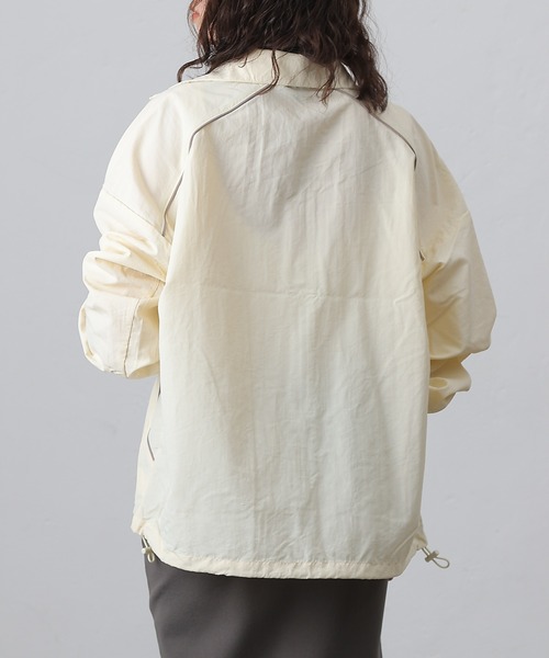 COLONY 2139(コロニートゥーワンスリーナイン)の「ナイロンパイピングブルゾン(ブルゾン・レディース・アイボリー/ブラック/カーキ・FREE)」の5枚目の写真