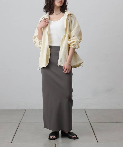 COLONY 2139(コロニートゥーワンスリーナイン)の「ナイロンパイピングブルゾン(ブルゾン・レディース・アイボリー/ブラック/カーキ・FREE)」の10枚目の写真