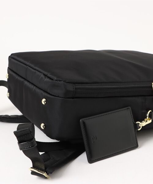 ace.(エース)の「【ace. GENE/エースジーン】 フィッテム ビジネスリュック 12L レディースビジネス A4(バックパック/リュック・レディース・ブラック/ベージュ/チャコール/ネイビー・FREE)」の6枚目の写真