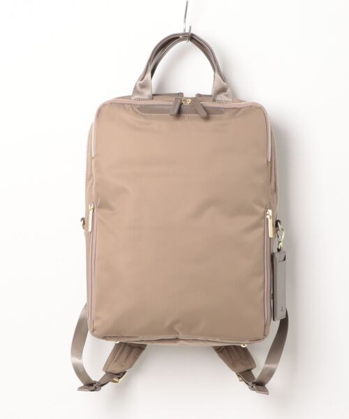 ace.(エース)の「【ace. GENE/エースジーン】 フィッテム ビジネスリュック 12L レディースビジネス A4(バックパック/リュック・レディース・ブラック/ベージュ/チャコール/ネイビー・FREE)」の12枚目の写真