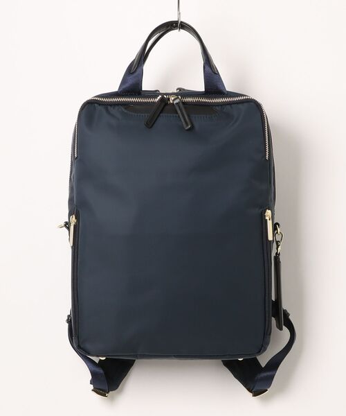 ace.(エース)の「【ace. GENE/エースジーン】 フィッテム ビジネスリュック 12L レディースビジネス A4(バックパック/リュック・レディース・ブラック/ベージュ/チャコール/ネイビー・FREE)」の16枚目の写真