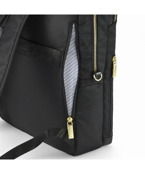 ace.(エース)の「【ace. GENE/エースジーン】 フィッテム ビジネスリュック 12L レディースビジネス A4(バックパック/リュック・レディース・ブラック/ベージュ/チャコール/ネイビー・FREE)」の13枚目の写真
