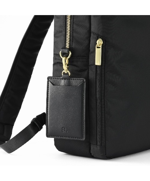 ace.(エース)の「【ace. GENE/エースジーン】 フィッテム ビジネスリュック 12L レディースビジネス A4(バックパック/リュック・レディース・ブラック/ベージュ/チャコール/ネイビー・FREE)」の15枚目の写真