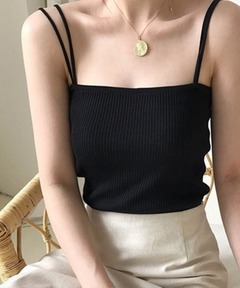 トップス AMERI MIXTURE SWICH TANK TOP MIXTURE SWICH TANK TOP