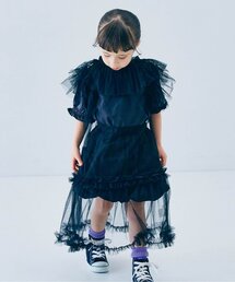 p.premier | チュールフリルレイヤードワンピース(ワンピース)