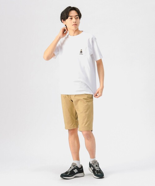 BEAMS HEART（ビームスハート）の「【ユニセックス】ジム ベアー Tシャツ（Tシャツ/カットソー・メンズ・ブラック/ホワイト・S/M/L/XL）」の3枚目の写真