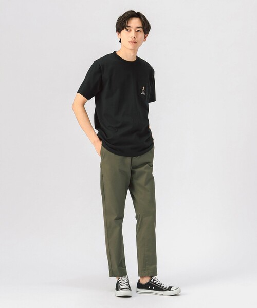 BEAMS HEART（ビームスハート）の「【ユニセックス】ジム ベアー Tシャツ（Tシャツ/カットソー・メンズ・ブラック/ホワイト・S/M/L/XL）」の6枚目の写真