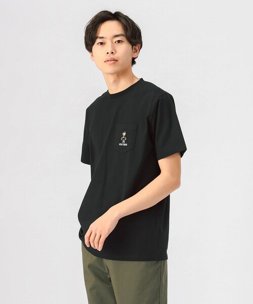 BEAMS HEART（ビームスハート）の「【ユニセックス】ジム ベアー Tシャツ（Tシャツ/カットソー・メンズ・ブラック/ホワイト・S/M/L/XL）」の9枚目の写真