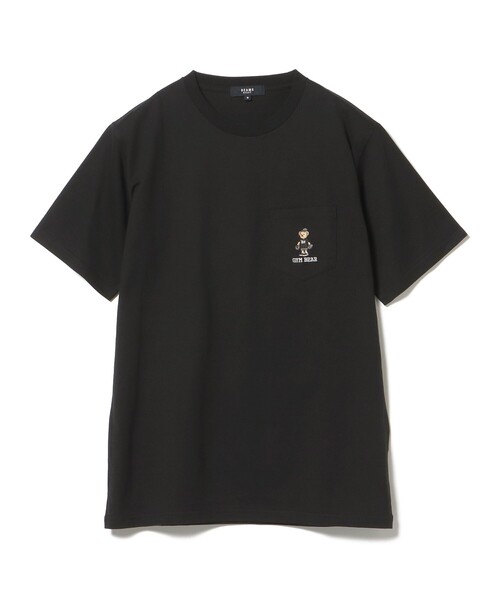 BEAMS HEART（ビームスハート）の「【ユニセックス】ジム ベアー Tシャツ（Tシャツ/カットソー・メンズ・ブラック/ホワイト・S/M/L/XL）」の14枚目の写真