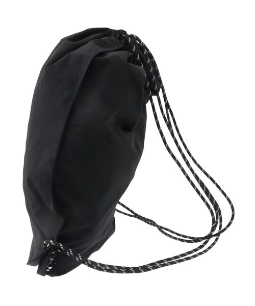 PEANUTS（ピーナッツ）の「■PEANUTS スヌーピーナップサック（バックパック/リュック・レディース・ベージュ/アイボリー/ブラック・FREE）」の7枚目の写真