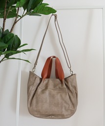 laporte di zucchero 3WAY革付属バッグインバッグ付きハンドバッグ