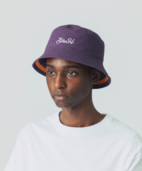 SILAS（サイラス）の「FIRM HAT（ハット・メンズ・ブラック/ベージュ/パープル・ONE SIZE）」の7枚目の写真