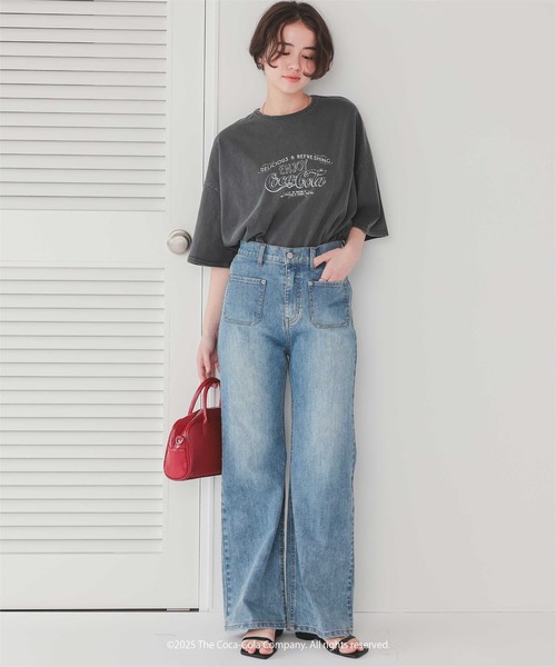 titivate（ティティベイト）の「コカ・コーラ オーバーサイズTシャツ（Tシャツ/カットソー・レディース・グレー系その他/グレー系その他2/グレー系その他3・S/M/L）」の13枚目の写真